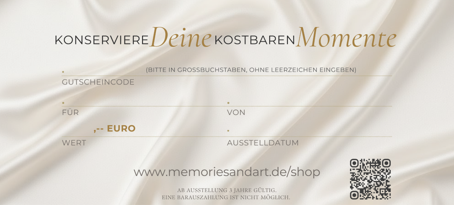 Bild der Blanko Rückseite einer CARTE ROYALE Gutscheinkarte